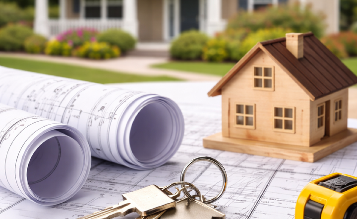 Single-family residential homes illustrating housing and planning in Lawrence Township